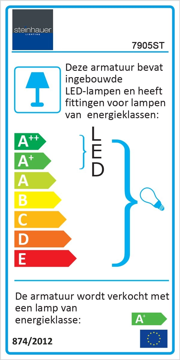 Led plafondspot Natasja Led 3-lichts grijs Steinhauer 8712746112030