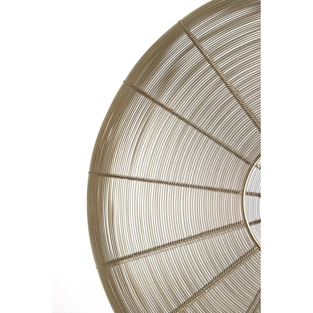 Metalen plafondlamp Bahoto Ø 51cm - licht goud Light & Living 8717807706074