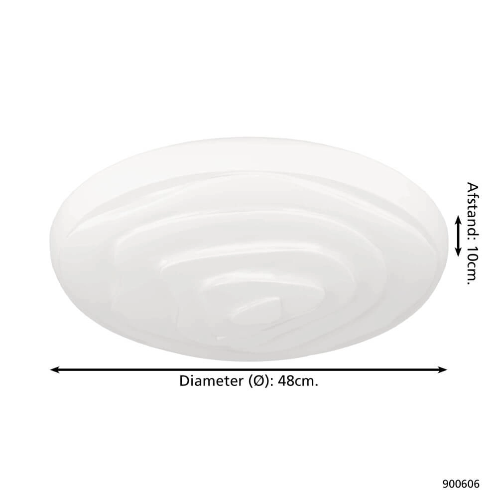 Led plafondlamp Battistona Ø 48cm Eglo 9008606245048