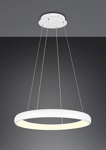 Led hanglamp Cardona wit - Ø 75cm