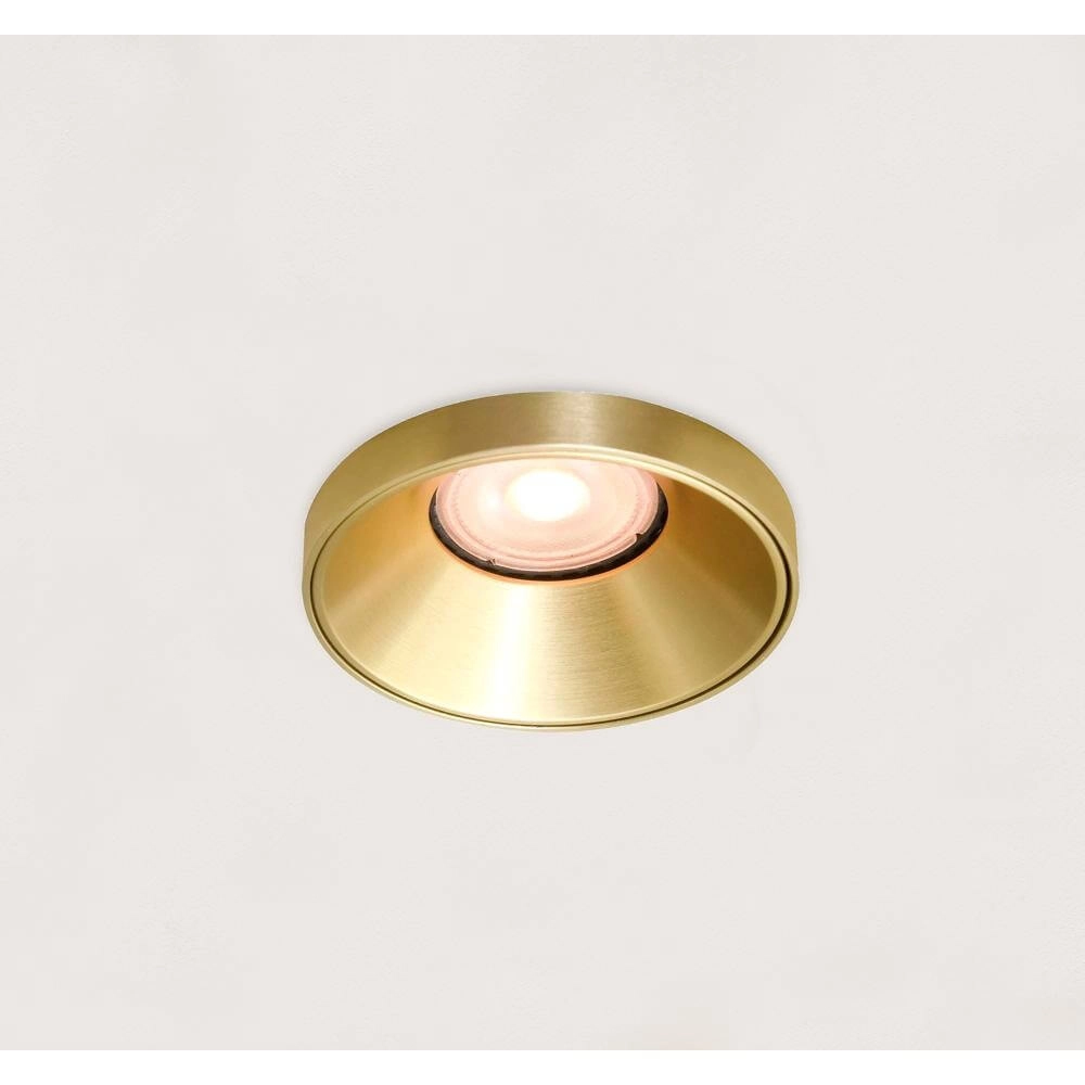 Ronde inbouwspot Malmo mat goud Artdelight 8720701102699