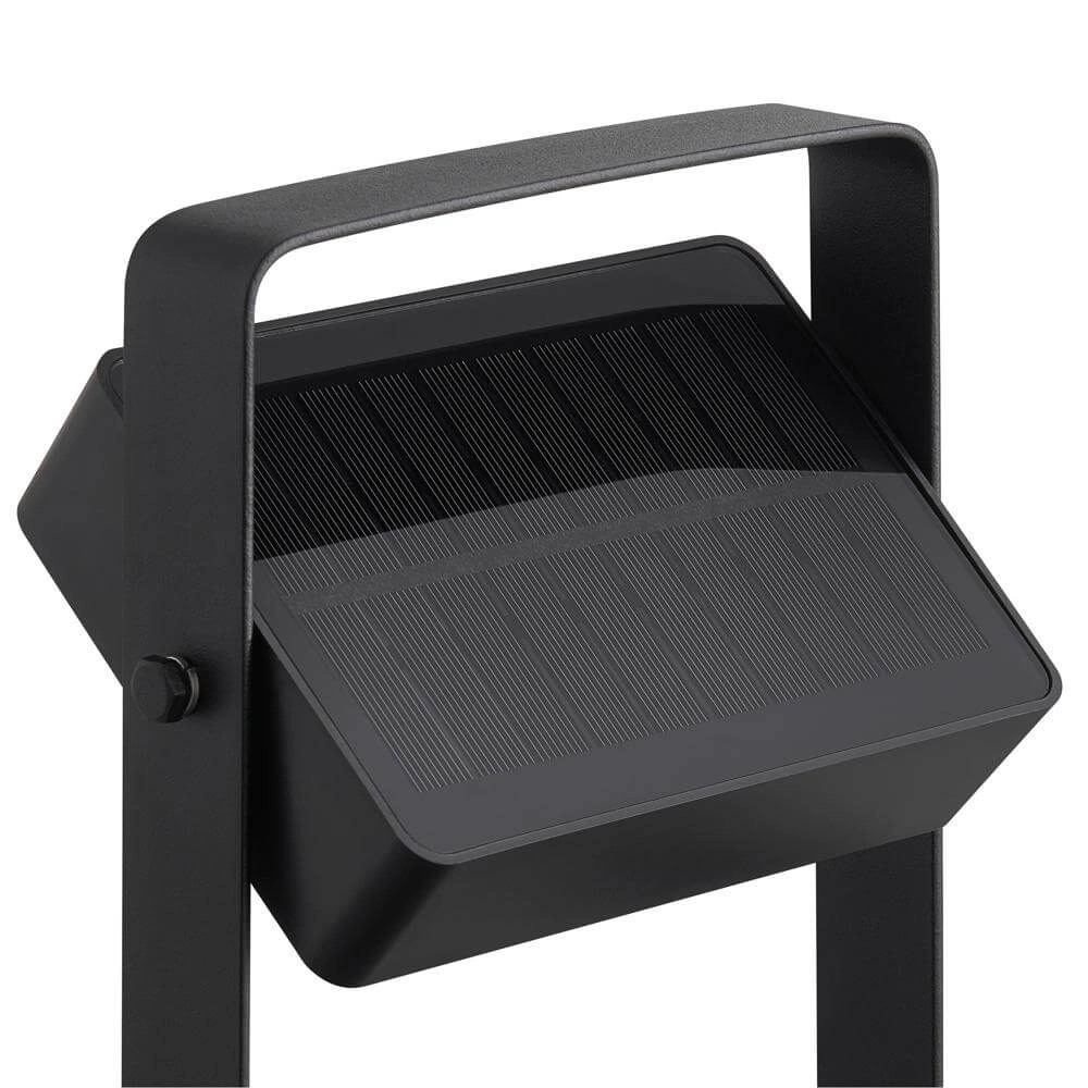 Staande tuinlamp Saulio solar zwart Nordlux 5704924023484