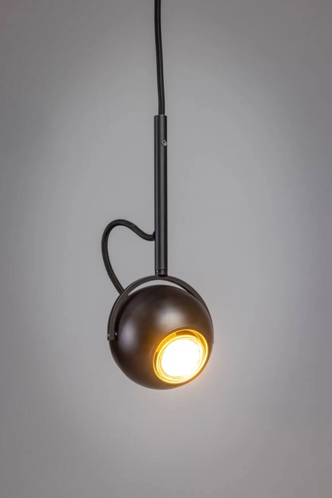 Zwarte hanglamp The Eye 250cm ETH 8720195304531