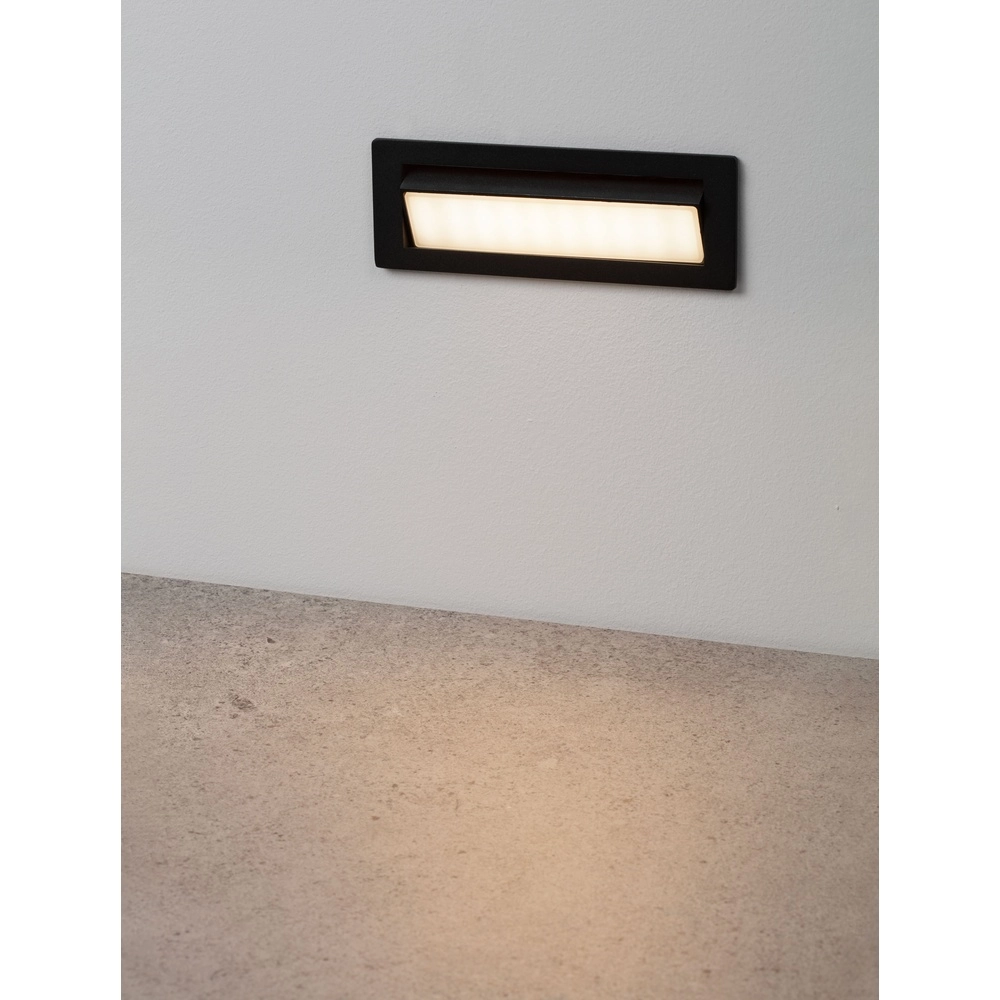 Zwarte inbouwlamp Echo richtbaar Lyora 5212017453556