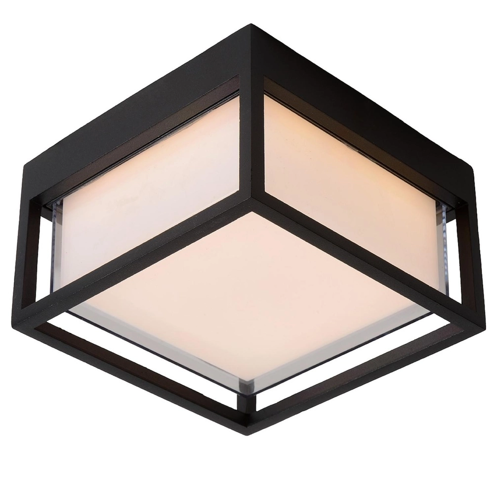 Design wandlamp Singa Led zwart IP54 Lucide 5411212151827