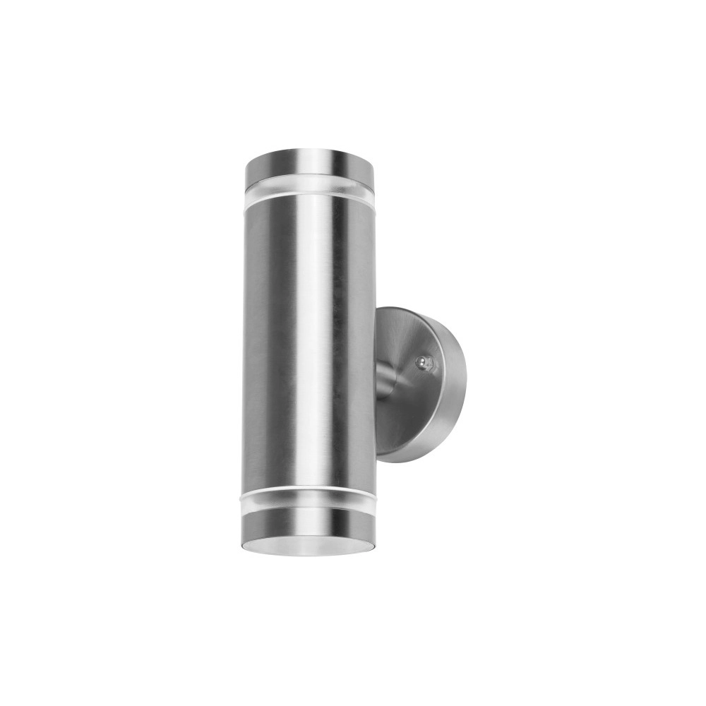 Up & down lighter Opden RVS - 2x GU10
