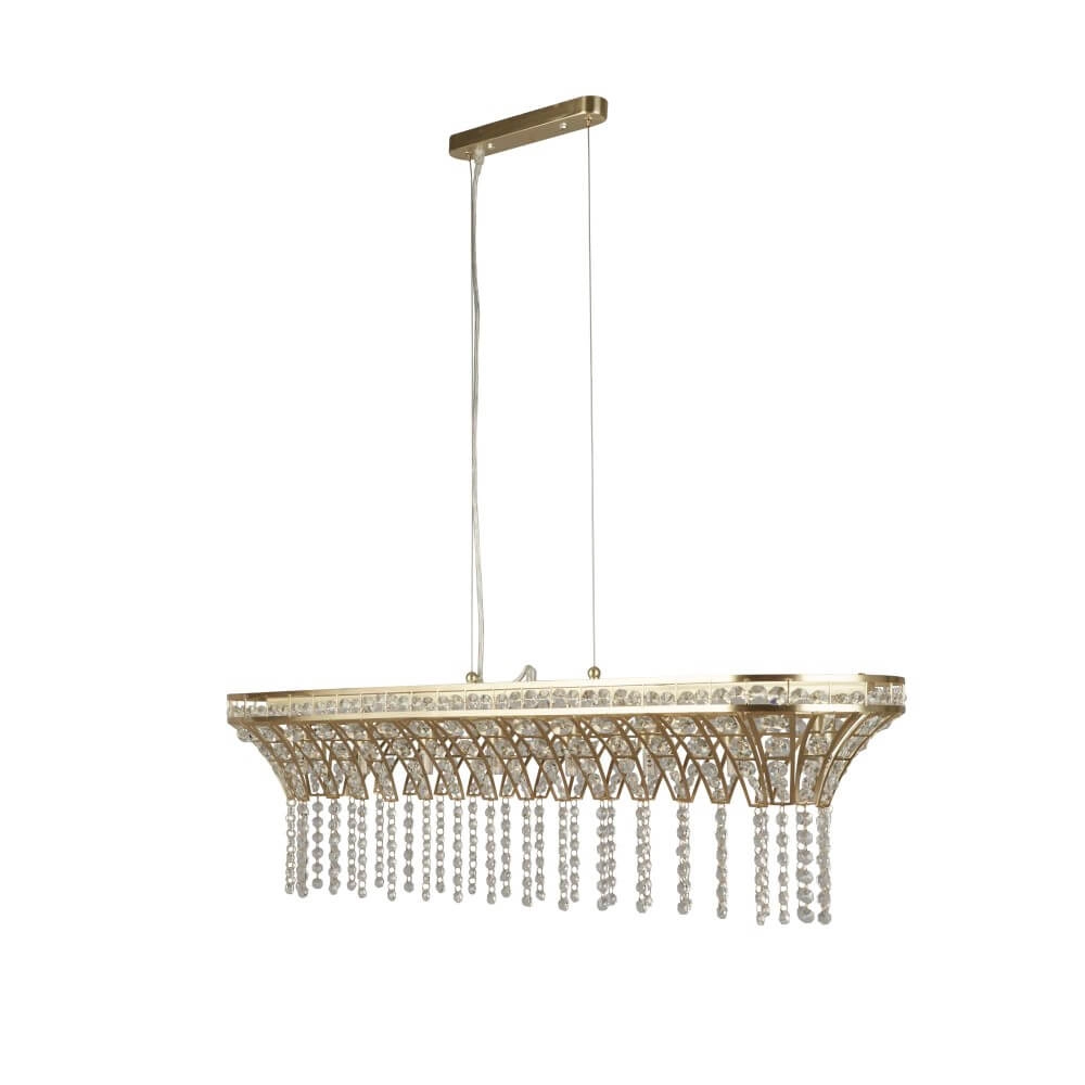 Grote hanglamp Gemma goud