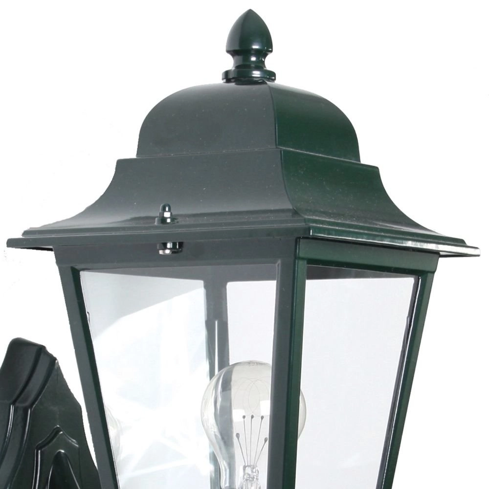 Klassieke buitenlamp Sorrento Up zwart KS verlichting 8714732516747