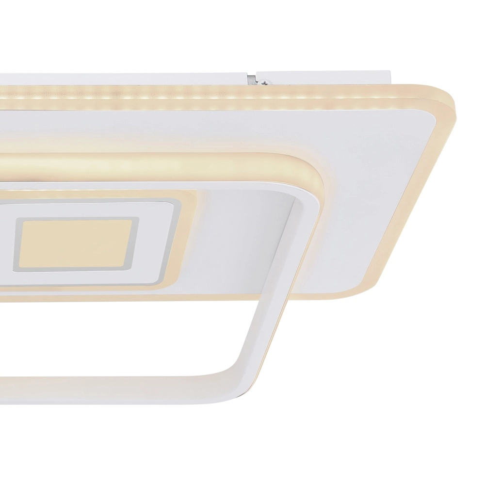 Design plafondlamp Roderick wit rechthoek 3000-6000K Globo 9007371411528