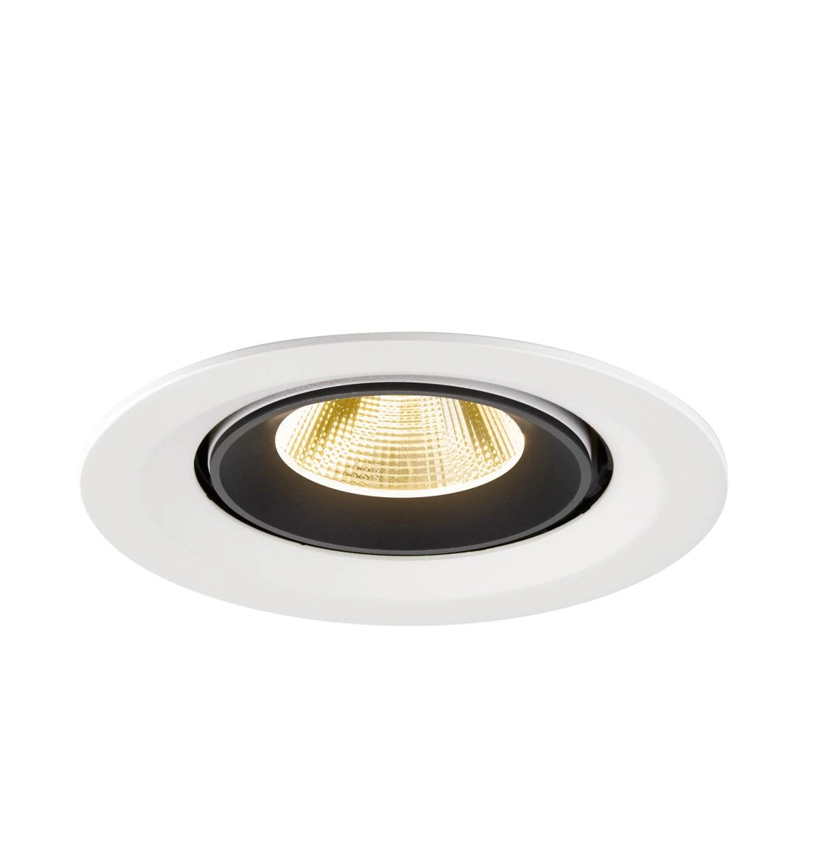 Inbouwspot Numinos Gimble M wit/zwart 3000K - 20gr SLV 4024163311861