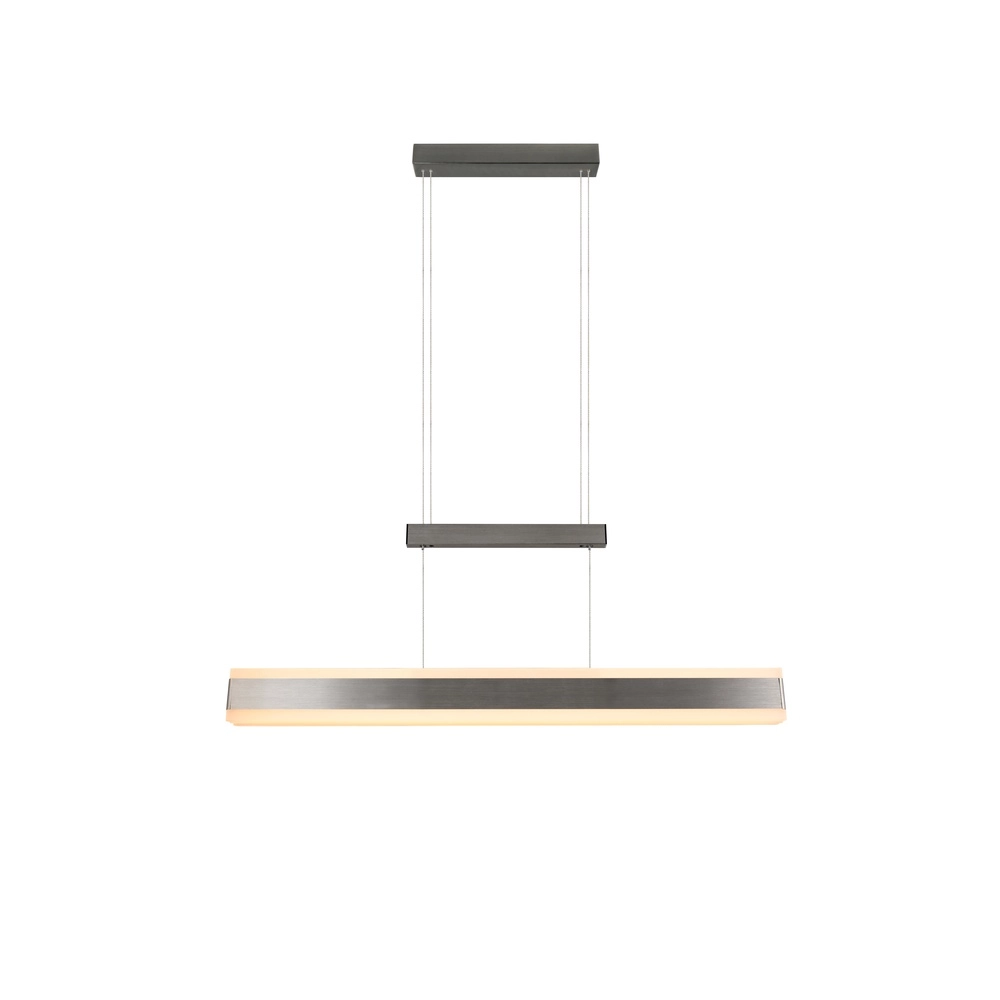 Moderne hanglamp Arcola 152cm nikkel Trio 4017807662023