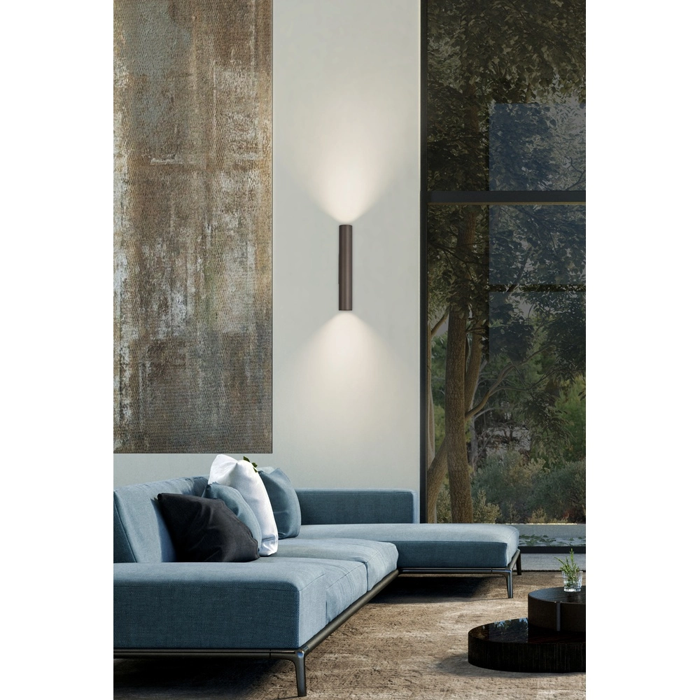 Wandlamp Beacon bruin Searchlight 5053423301396