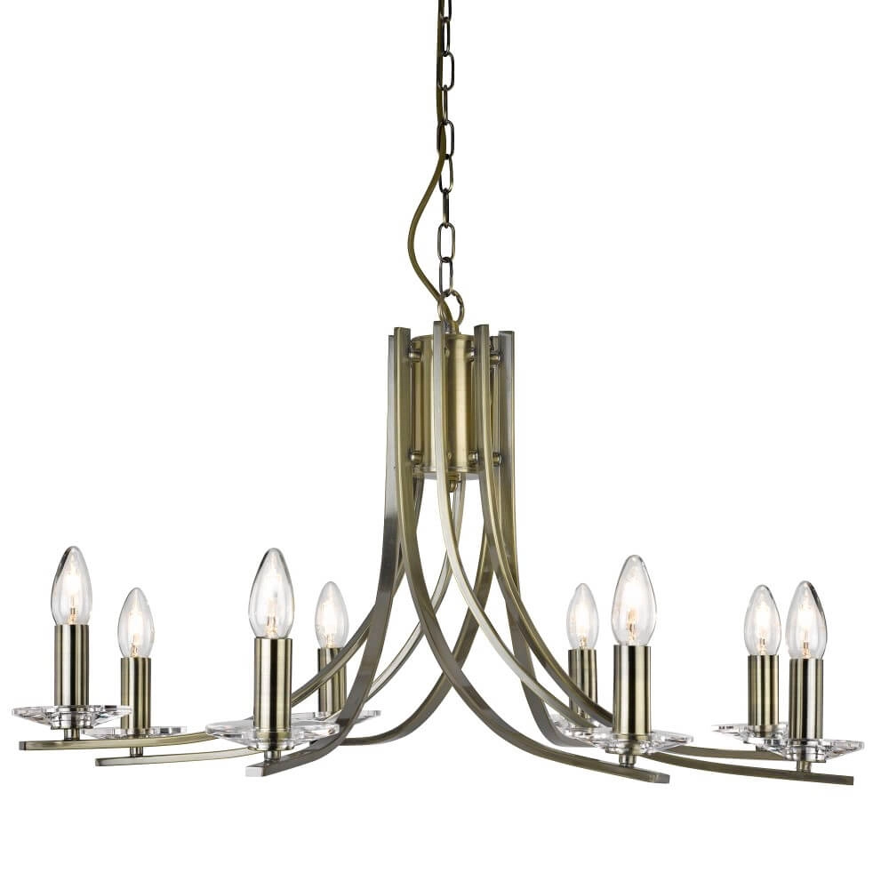 Messing hanglamp Ascona Ø 75cm