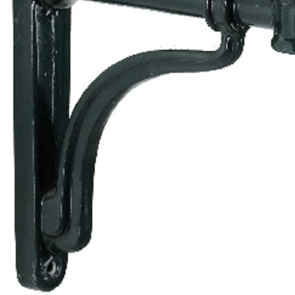 Nostalgic wall support Bergen zwart KS verlichting 8714732572347