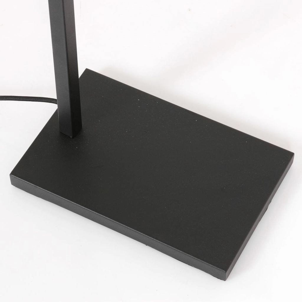 Zwarte vloerlamp Stang met kurk kap Ø30cm Steinhauer 8712746180619