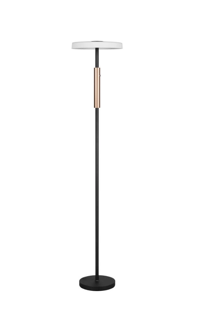 Led vloerlamp Celeste smoke glas Trio 4017807616910
