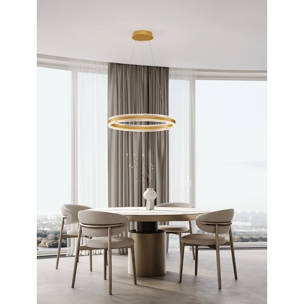 Design hanglamp Alaro goud enkel Lyora 5212017459602