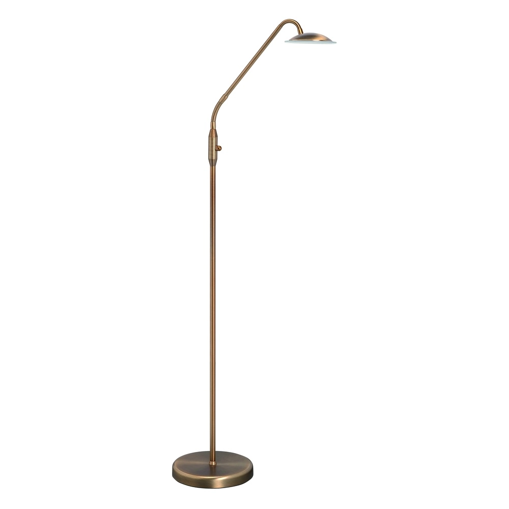 Leeslamp Jupiter koper brons Ø 23cm enkel
