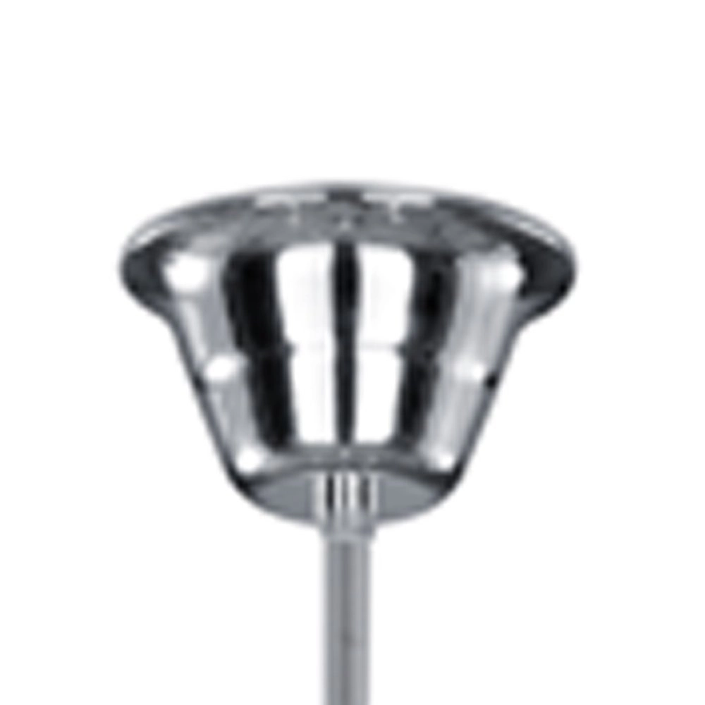 Luster Luster Crystal 52cm 5-lichts grijs Trio 4017807108569