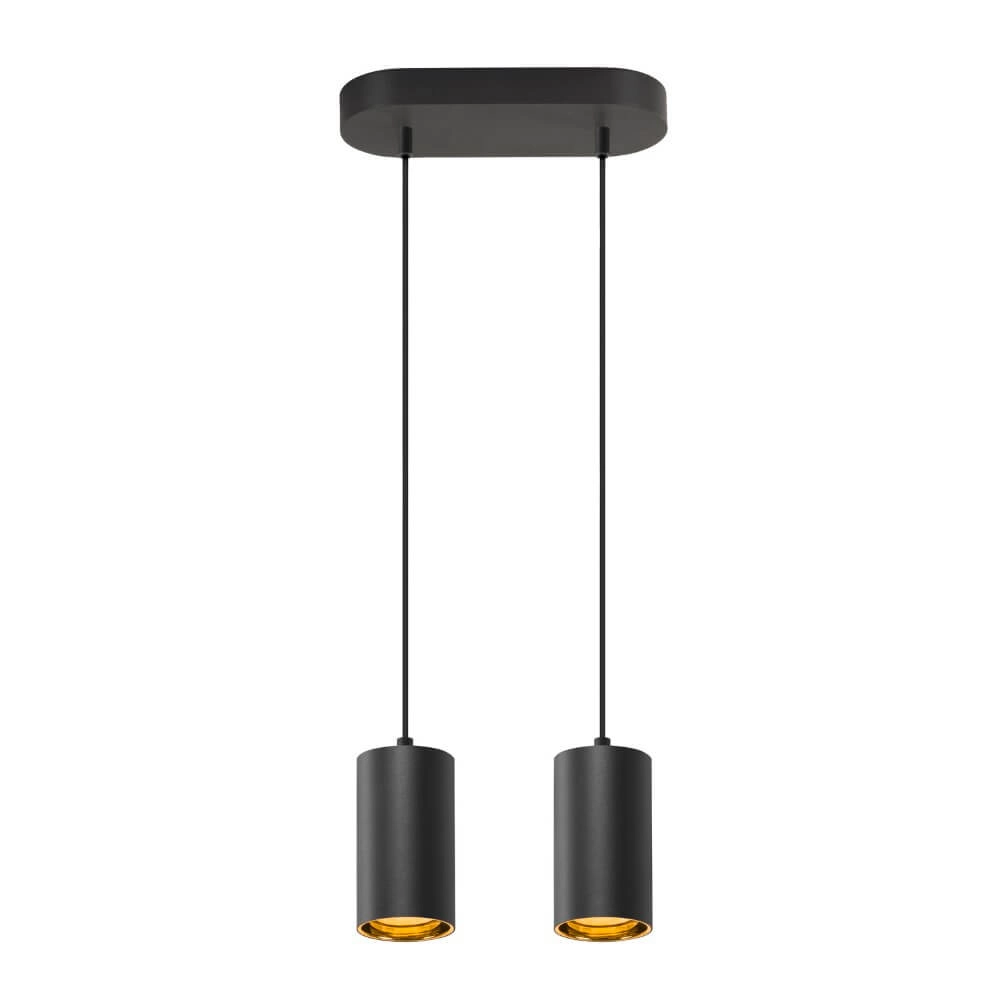 Pendel hanglamp Asto Tube zwart 2x GU10 SLV 4024163266079