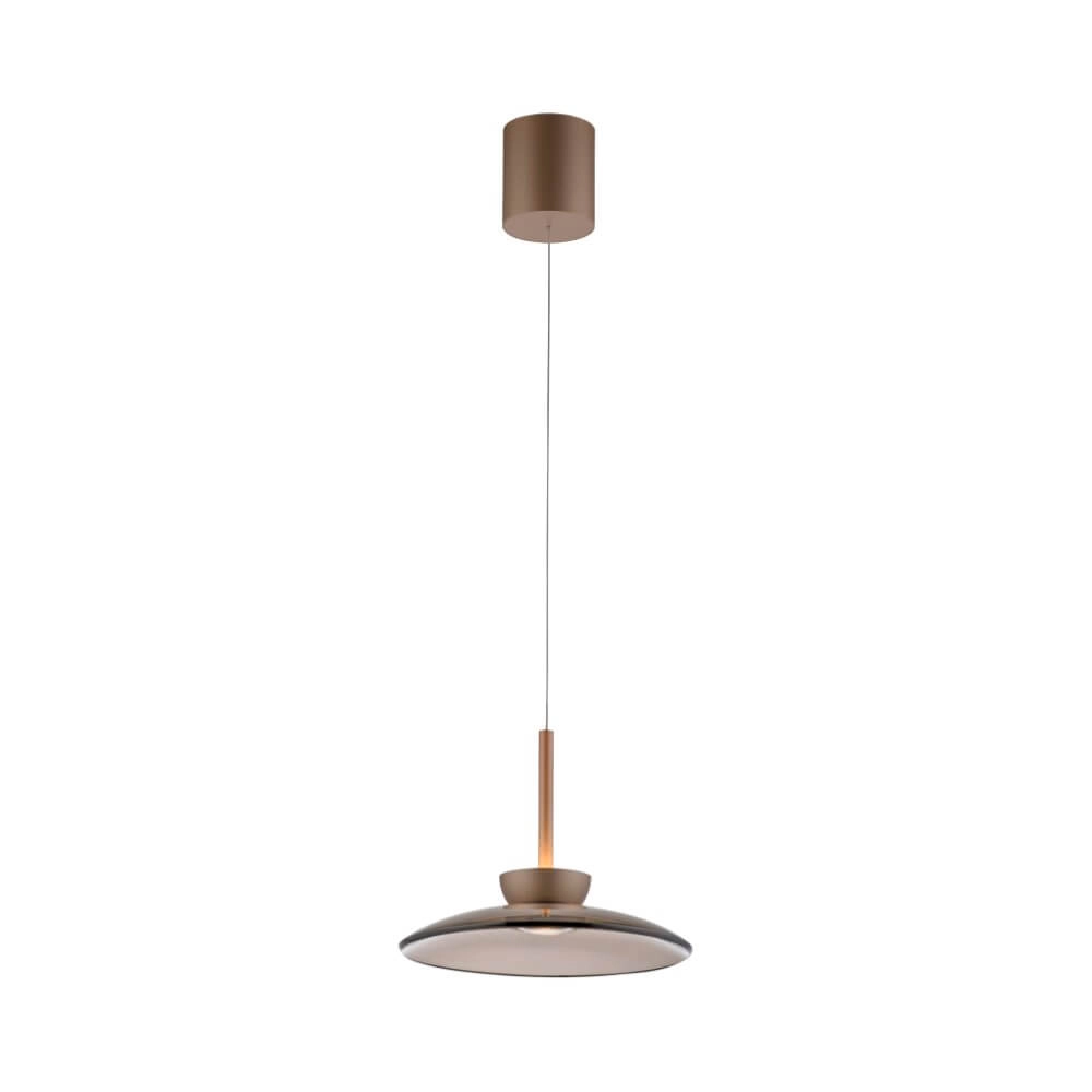 Hanging lamp Pure Moon bronze Paul Neuhaus 4012248383933
