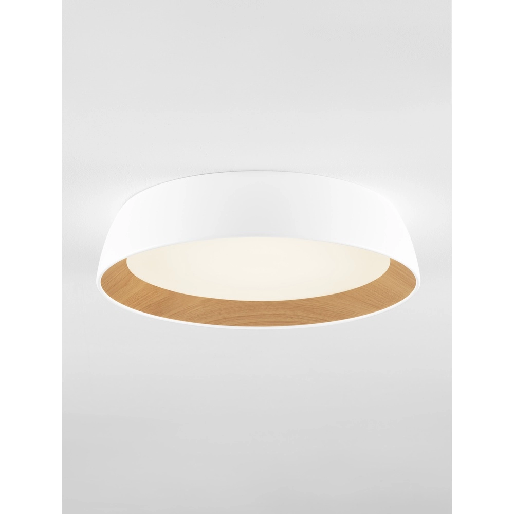 Plafondlamp Sigi  Ø 45cm wit