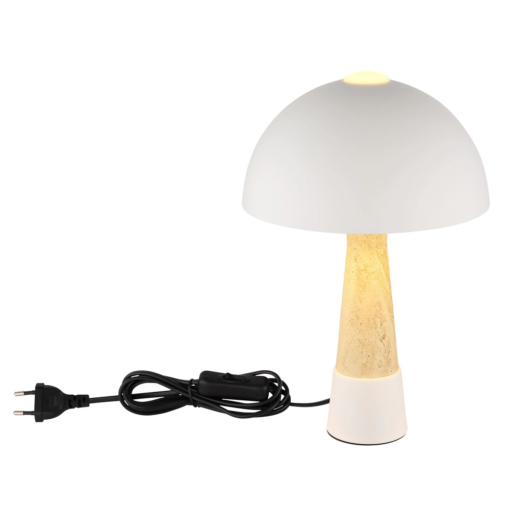 Unieke tafellamp Paulin zand bruin Globo 9007371566709
