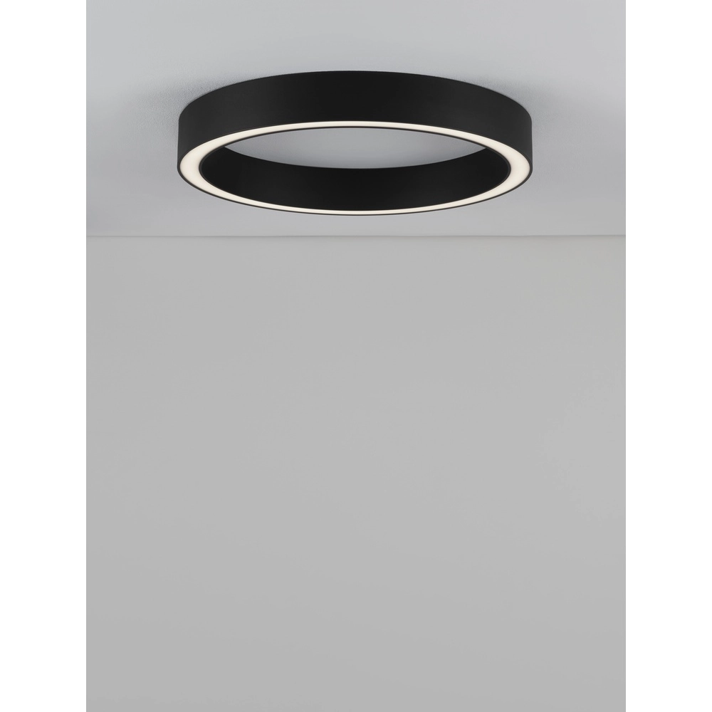 Design plafondlamp Sting zwart Ø 60cm