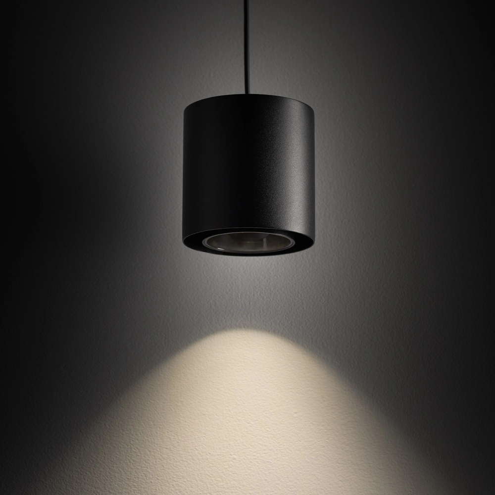 Moderne hanglamp Point Duo zwart Ø 13cm Lyora 5903139115124