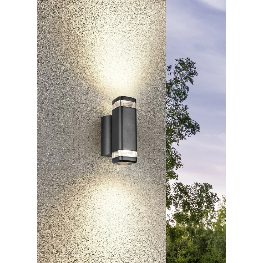 Design buitenlamp Barcelos zwart Trio 4017807648232
