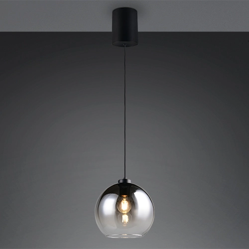 Hanglamp Liora smoke glas