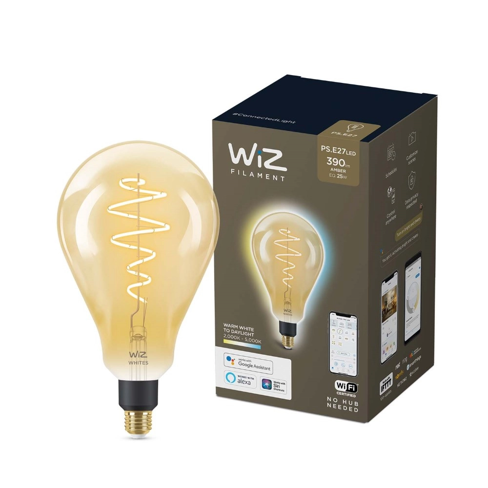 Goldline lampenbol 6,5W - E27 - Led WiZ 8718699786854