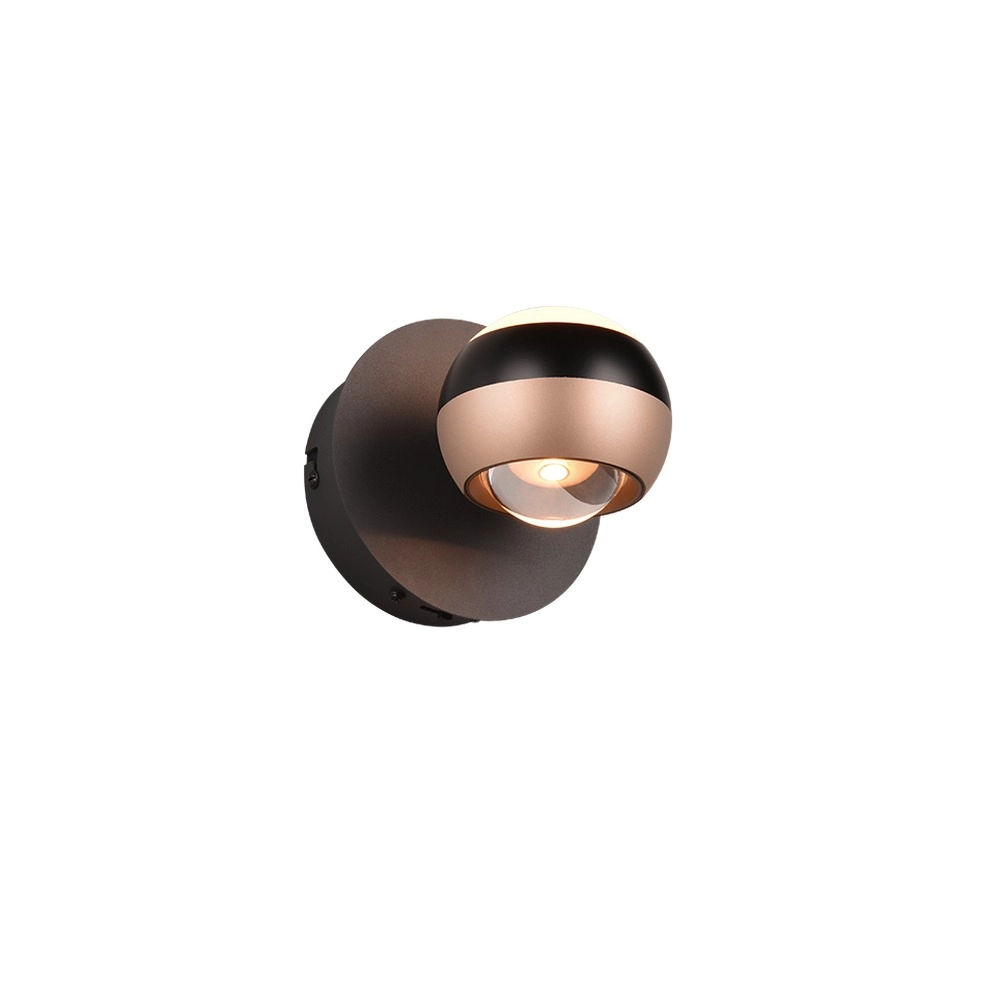 Design wandlamp Orbit zwart