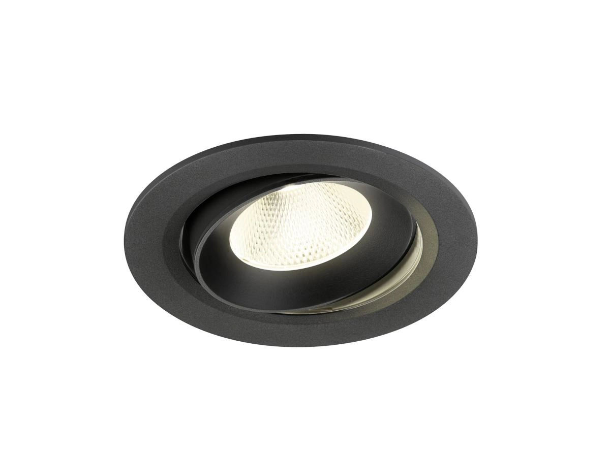 Inbouwspot Numinos Move L zwart 4000K - 20gr