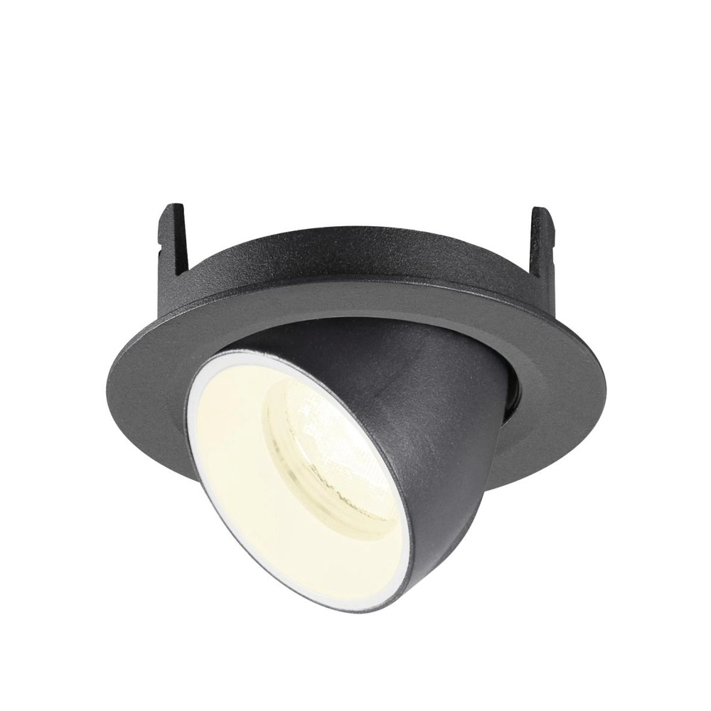 Inbouwspot Numinos Gimble XS zwart/wit 4000K - 40gr SLV 4024163306881