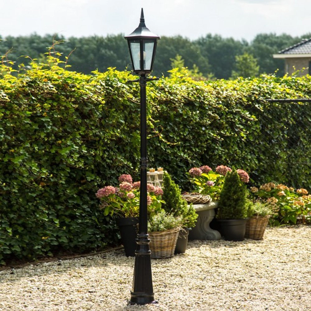 Nostalgische tuinlamp Zeist zwart KS verlichting 8714732755047