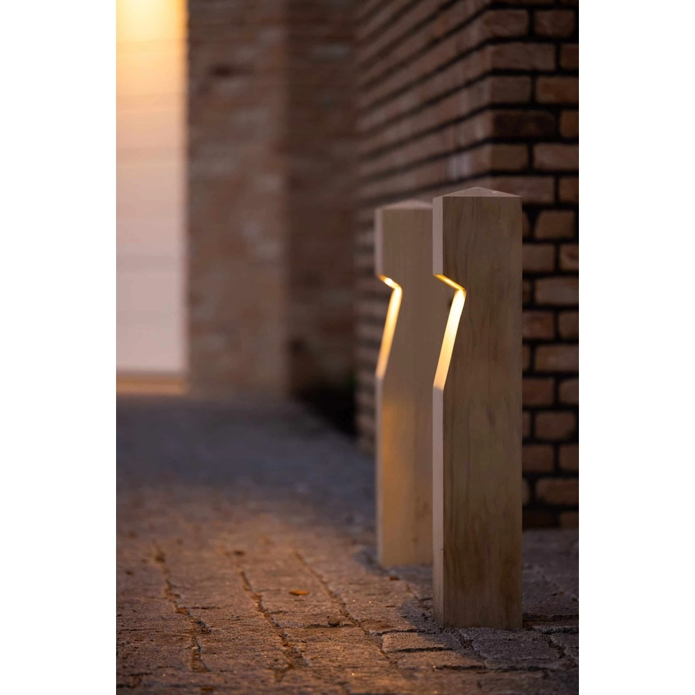 Houten padverlichting Eye 150 Eiken - 15x15x90 - 2700K Timberlab 8716803513822