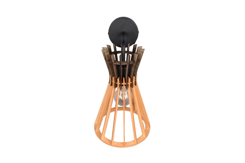 Design hanglamp Alice hout Trio 4017807637366