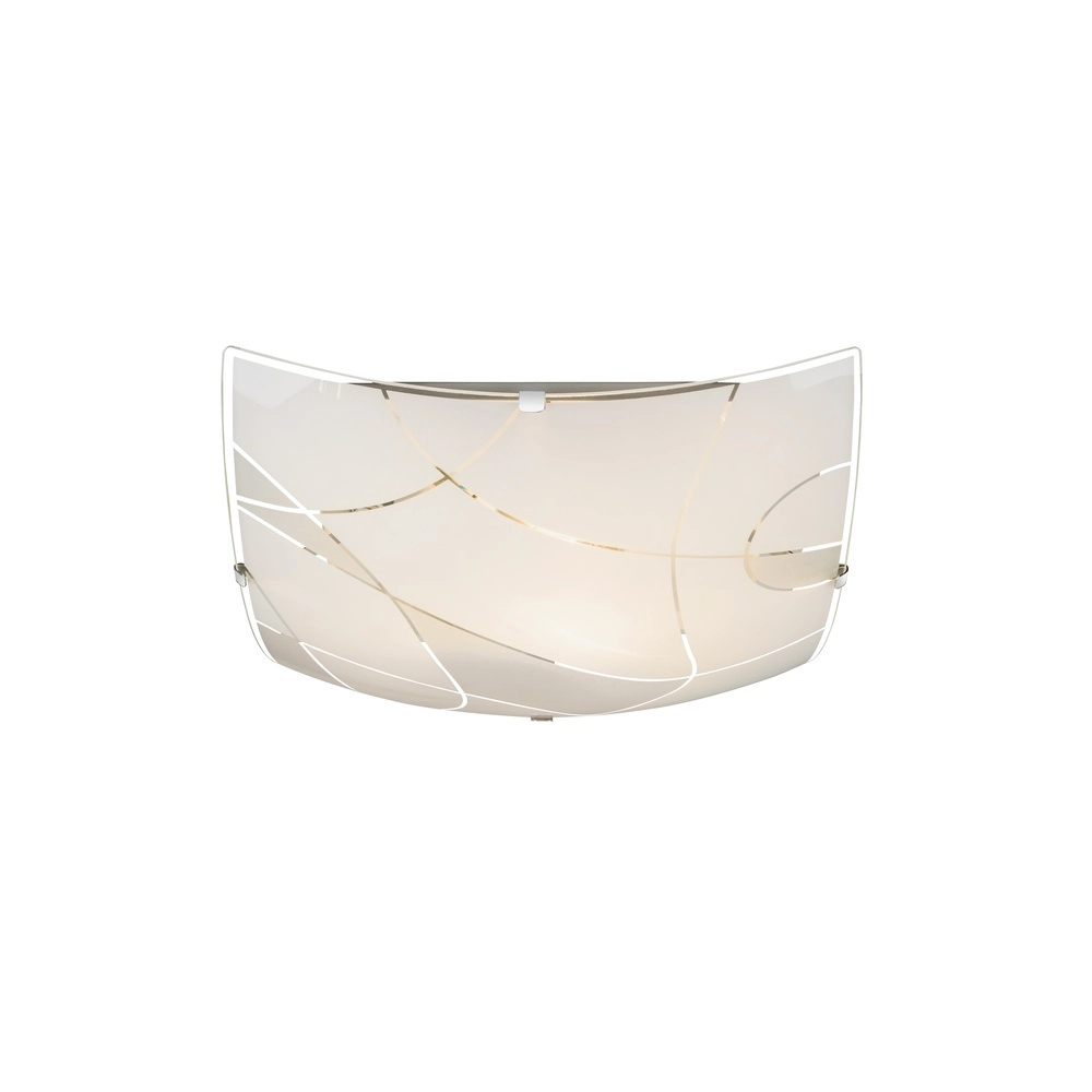 Plafonniere Paranja wit 25x25cm Globo 9007371329281