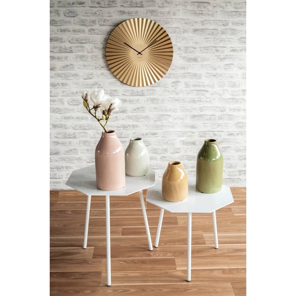 Wandklok Sensu XL goud - Ø 50cm Karlsson 8714302613593