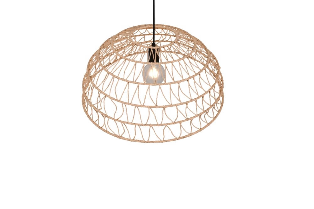 Rotan hanglamp Paulette Ø 60cm Trio 4017807637533