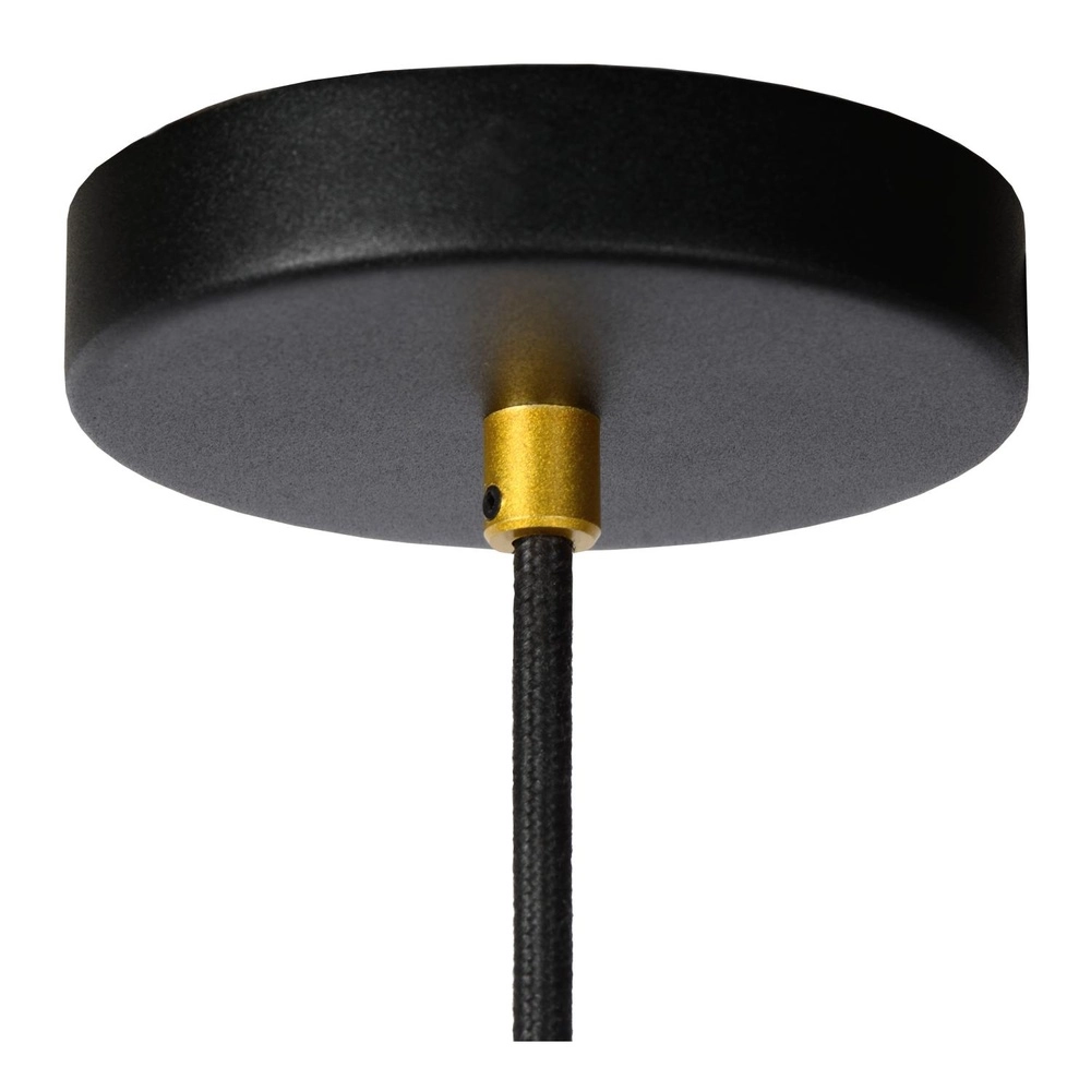 Design hanglamp Floris zwart Ø 5,9cm Lucide 5411212351951