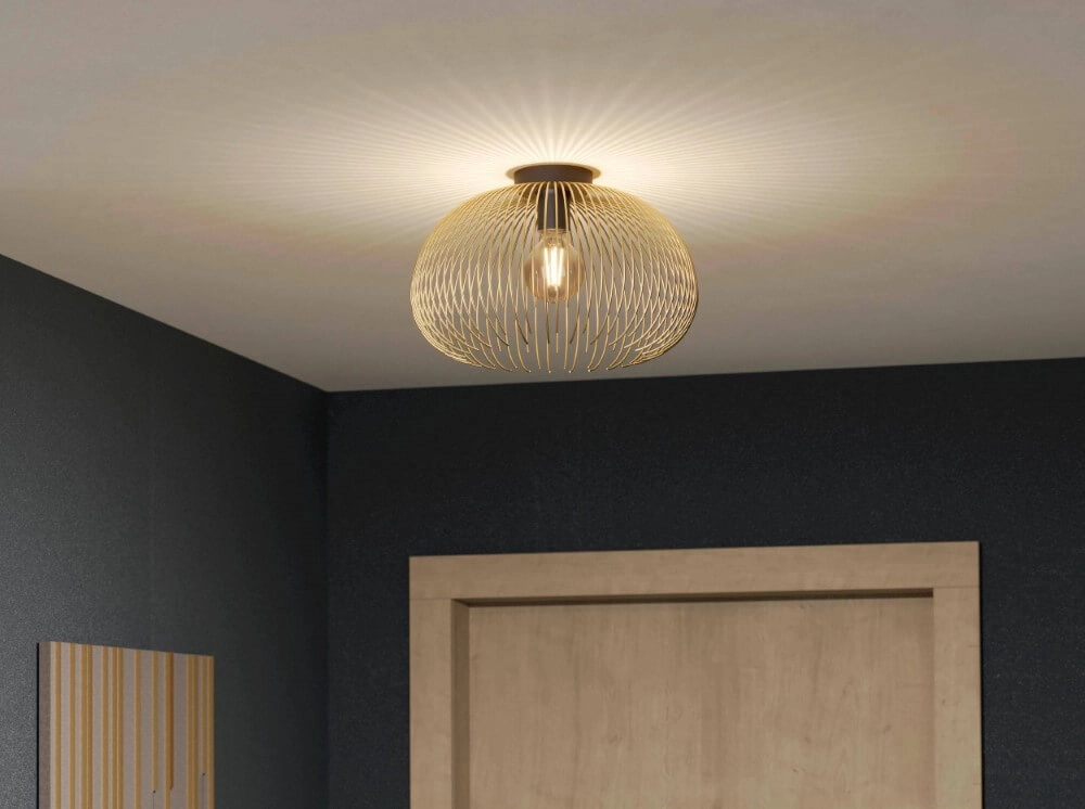 Gouden plafondlamp Venezuela Ø 38,5cm Eglo 9008606242771