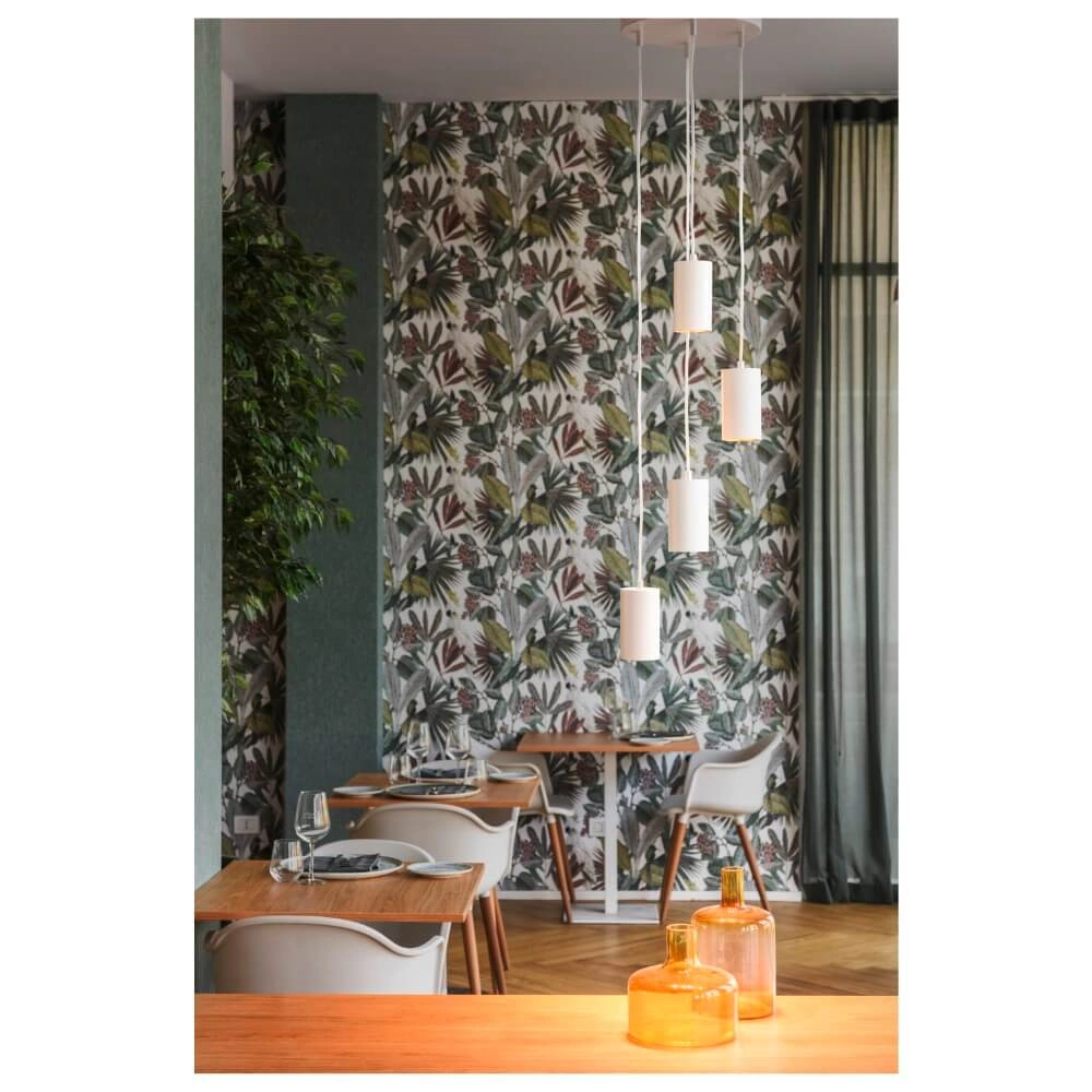 Pendel hanglamp Asto Tube wit 4x GU10 SLV 4024163266024