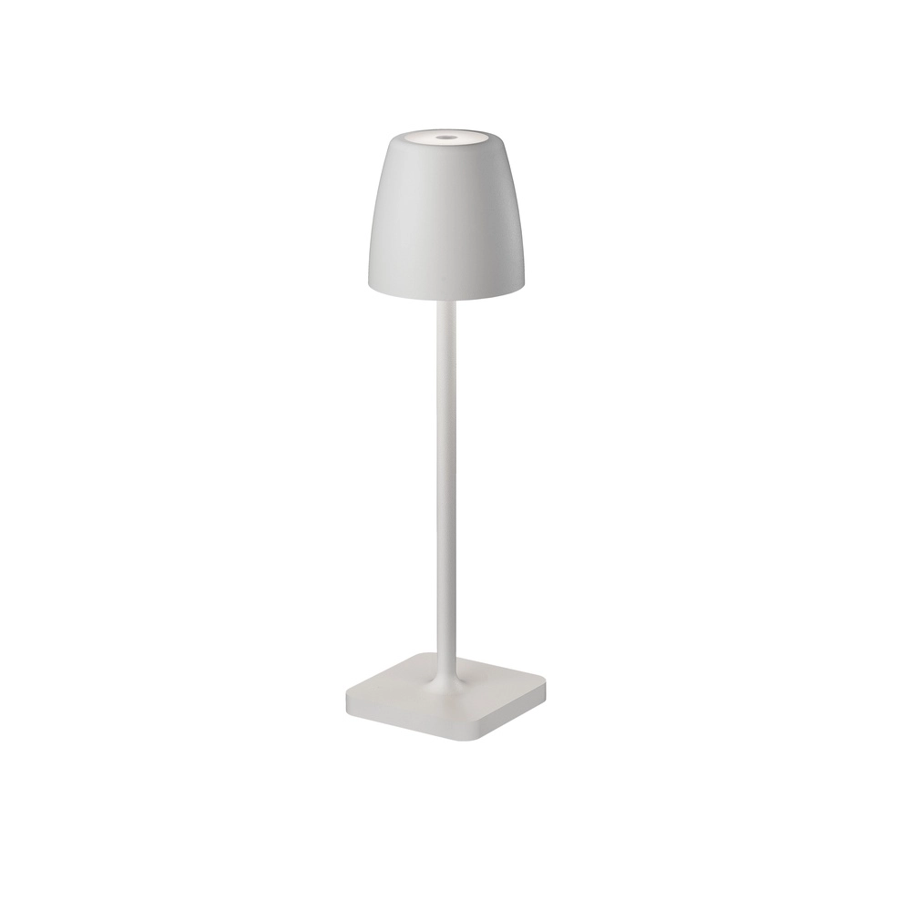 Tafellamp Colt wit oplaadbaar