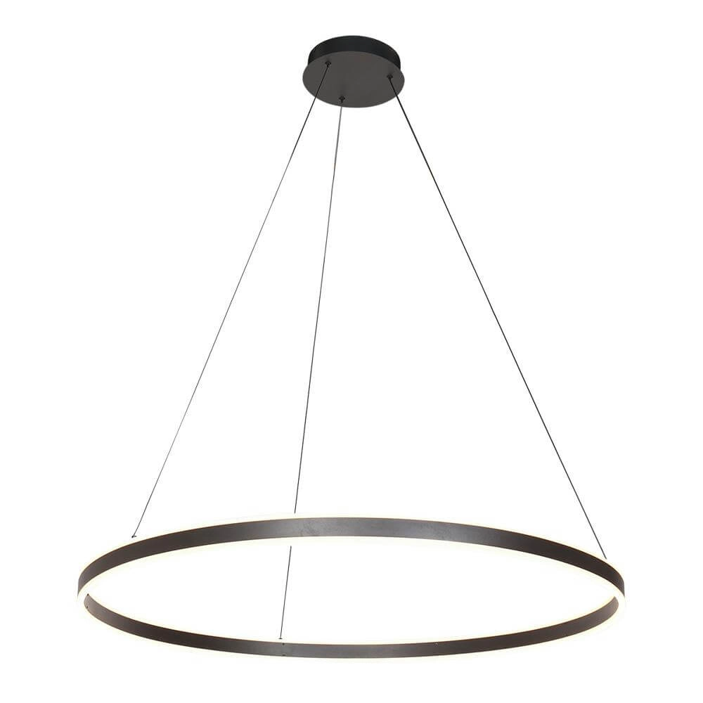Design hanglamp Ringlux zwart Ø 100cm