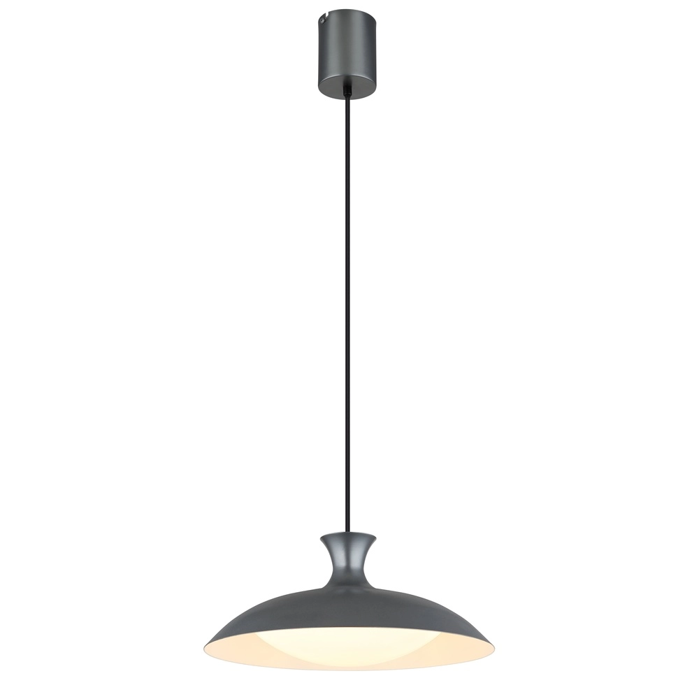 Grijze hanglamp Rocha design Ø 40cm Globo 9007371533985
