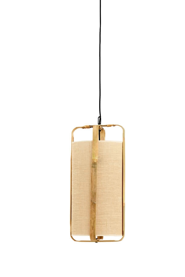 Crème hanglamp Sendai Ø 27cm Light & Living 8717807693435