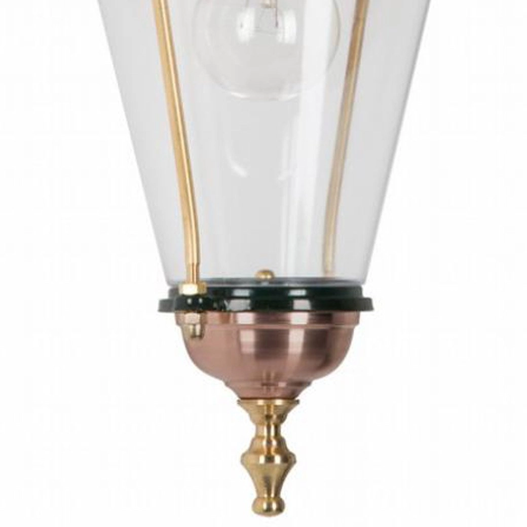 Muurlamp Hoorn nostalgie - zwart KS verlichting 8714732130141