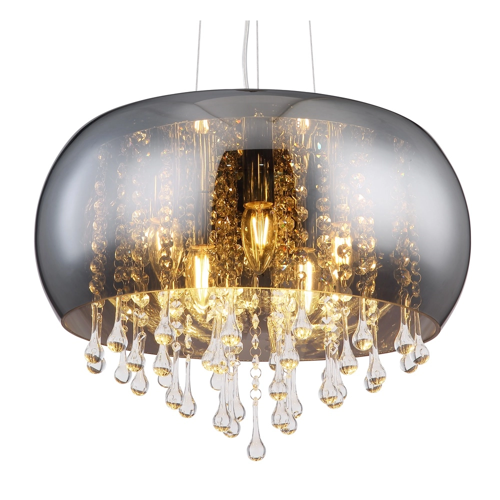 Hanglamp Kalla Ø 44cm chroom Globo 9007371412938